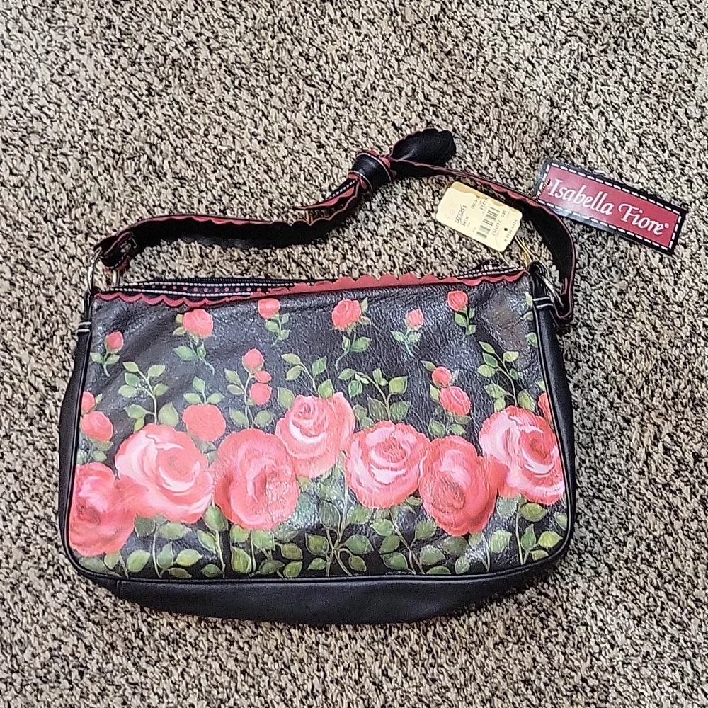 Brand New Isabella Fiore Rose Purse - Picture 2 of 6